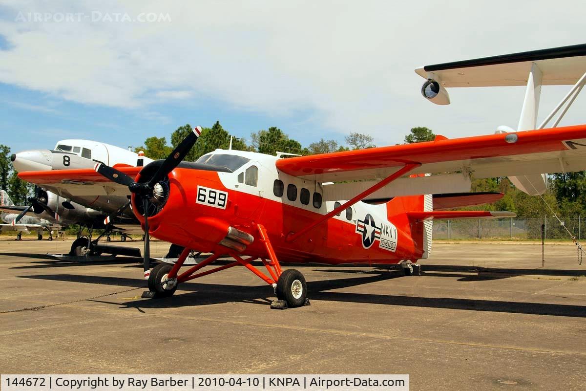 144672, 1956 De Havilland Canada U-1B Otter C/N 160, DHC NU-1B Otter [160] Pensacola NAS~N 10/04/2010