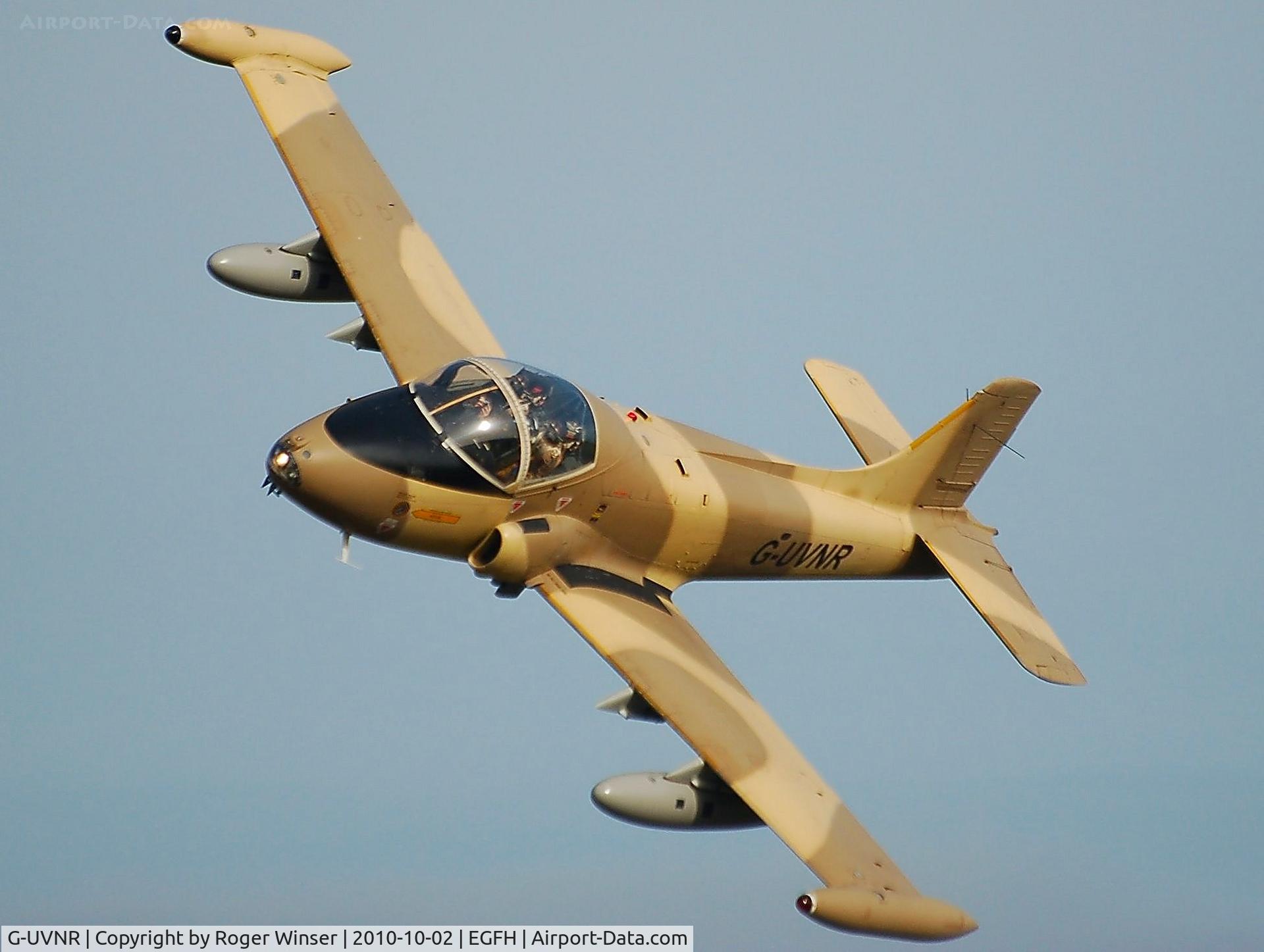 G-UVNR, 1971 BAC 167 Strikemaster Mk.87 C/N EEP/JP/2876, Topside pass by resident Strikemaster (Viper 2) of Team Viper formation display team.