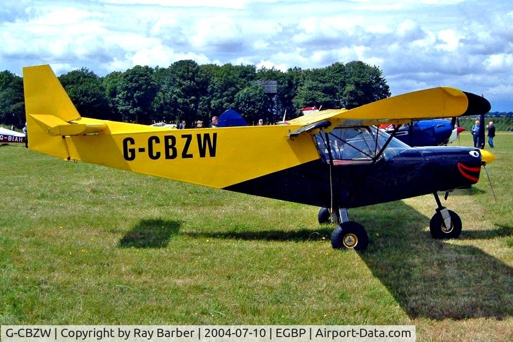 G-CBZW, 2002 Zenair STOL CH-701 UL C/N PFA 187-13731, Zenair CH.701 STOL [PFA 187-13731] Kemble~G 10/07/2004
