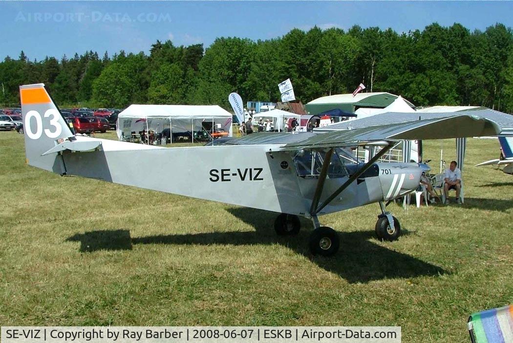 SE-VIZ, 2008 Zenair STOL CH-701 C/N 7-9675, Zenair CH.701 STOL [7-9675] Barkarby~SE 07/06/2008