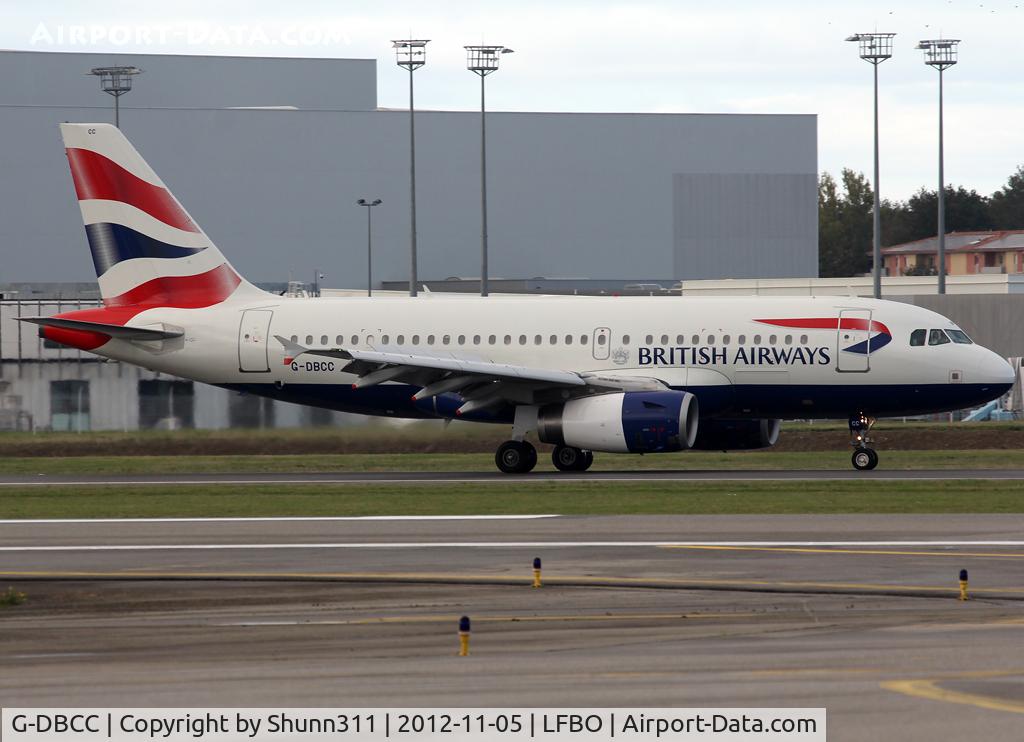 G-DBCC, 2004 Airbus A319-131 C/N 2194, Arriving rwy 32L