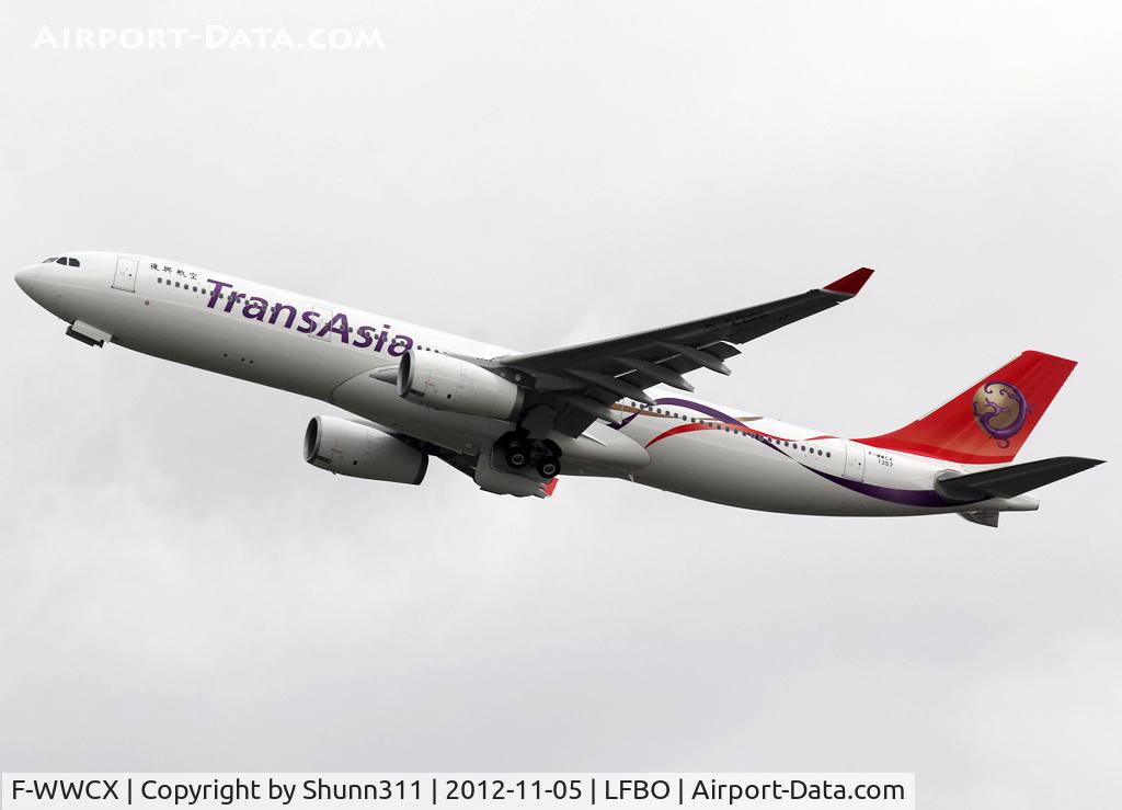 F-WWCX, 2012 Airbus A330-343 C/N 1357, C/n 1357 - To be B-22101