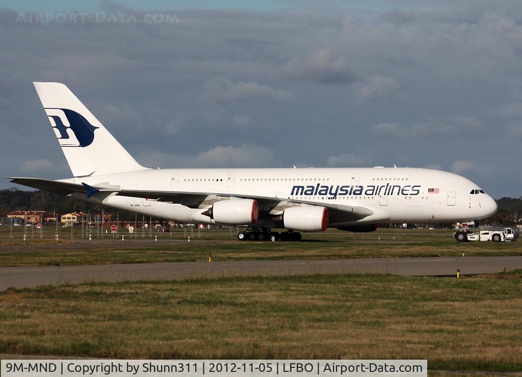 9M-MND, 2012 Airbus A380-841 C/N 089, Ready for delivery...