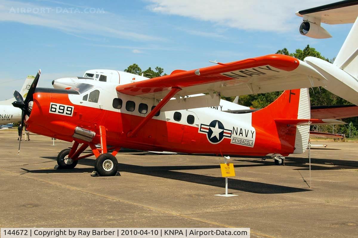 144672, 1956 De Havilland Canada U-1B Otter C/N 160, DHC NU-1B Otter [160] Pensacola NAS~N 10/04/2010