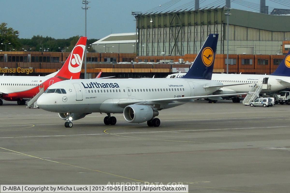 D-AIBA, 2009 Airbus A319-114 C/N 4141, At Tegel