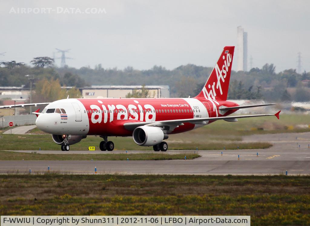 F-WWIU, 2012 Airbus A320-216 C/N 5353, C/n 5353 - To be HS-TBB
