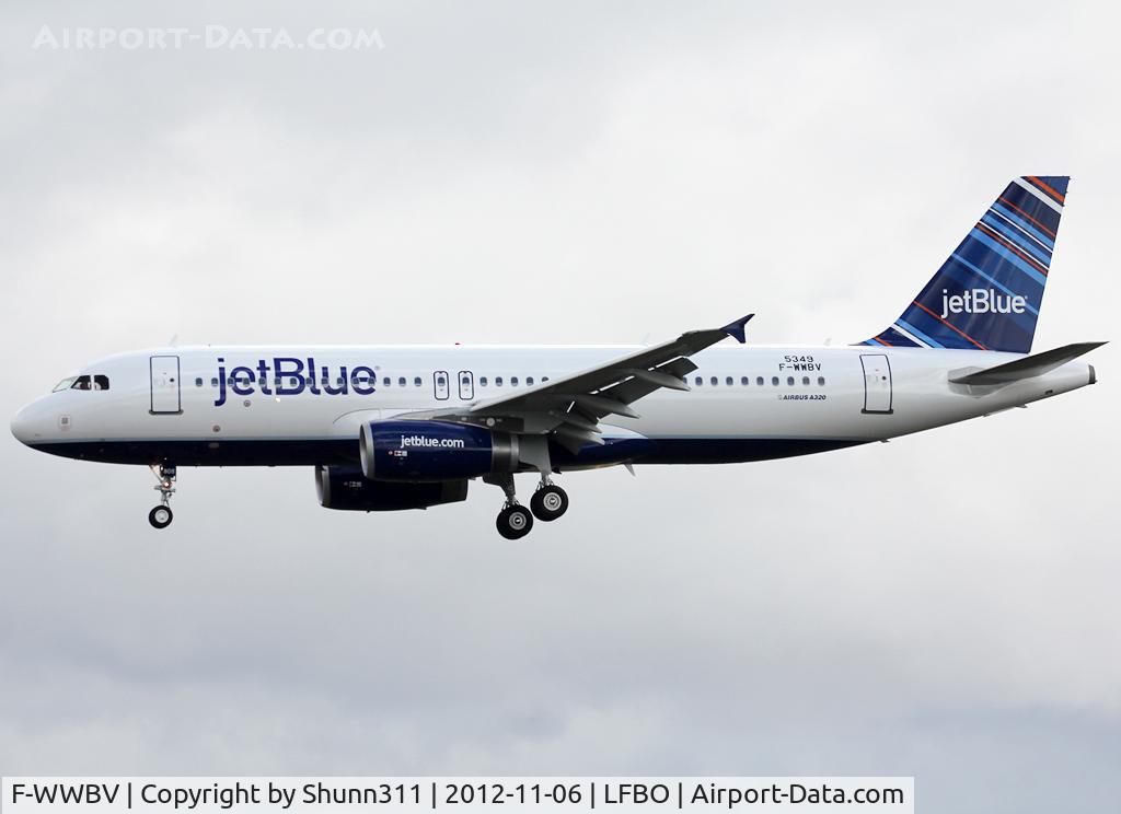F-WWBV, 2012 Airbus A320-232 C/N 5349, C/n 5349 - To be N809JB