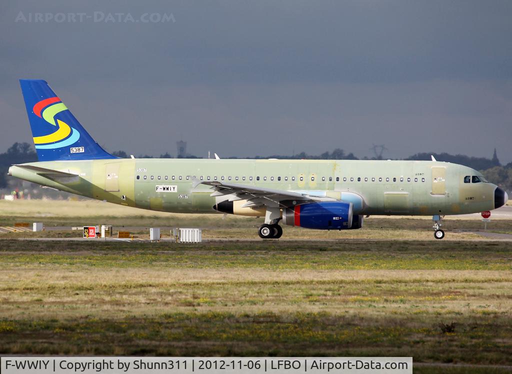 F-WWIY, 2012 Airbus A320-232 C/N 5387, C/n 5387 - For Spirit Airlines