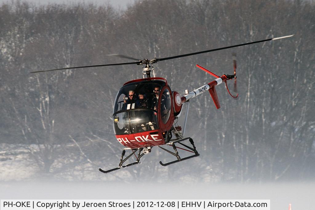 PH-OKE, Hughes 269C C/N 930241, Hilversum in the snow!