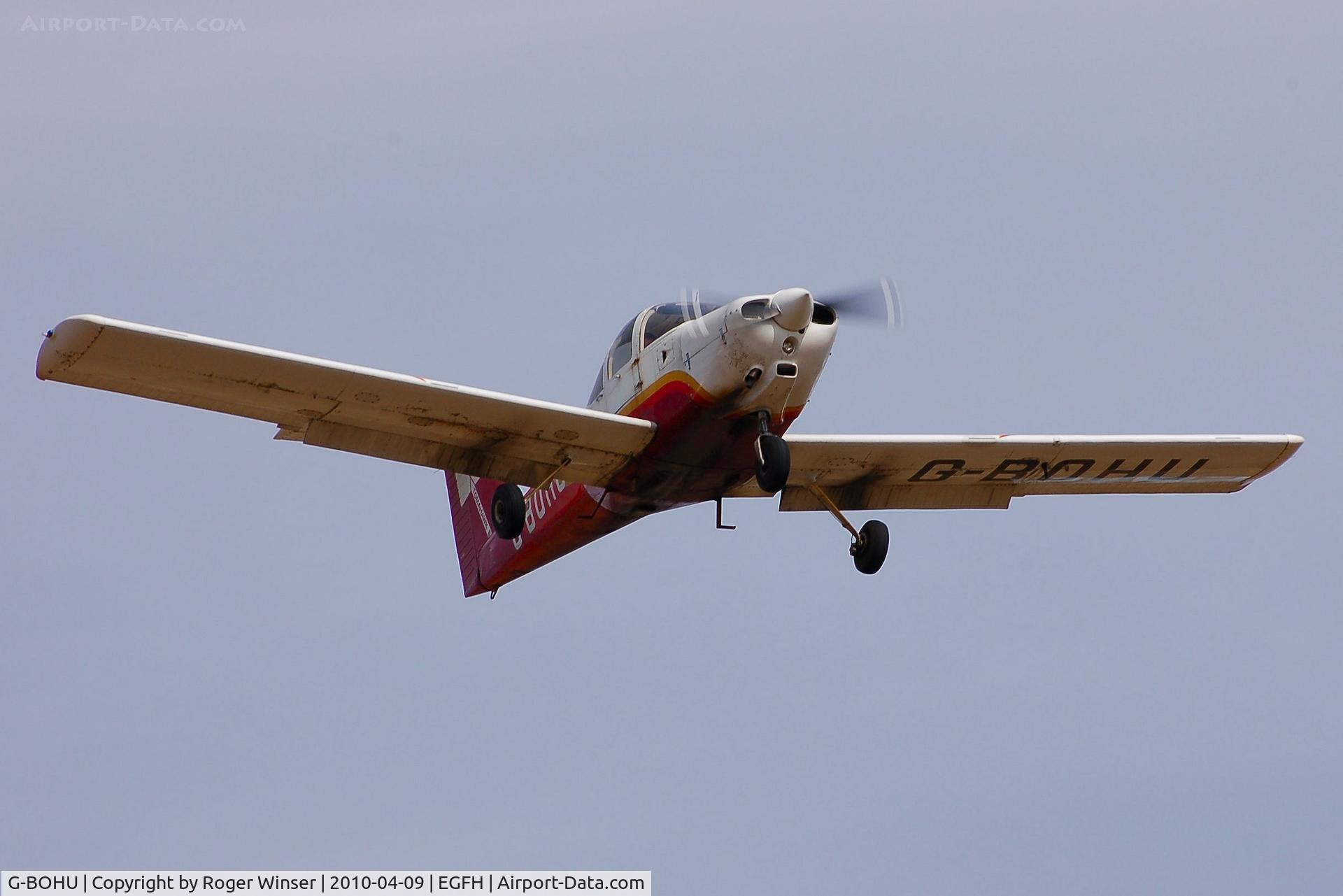G-BOHU, 1980 Piper PA-38-112 Tomahawk Tomahawk C/N 38-80A0031, Resident Tomahawk operated by Cambrian Flying Club. De-registered 28 November 2012.