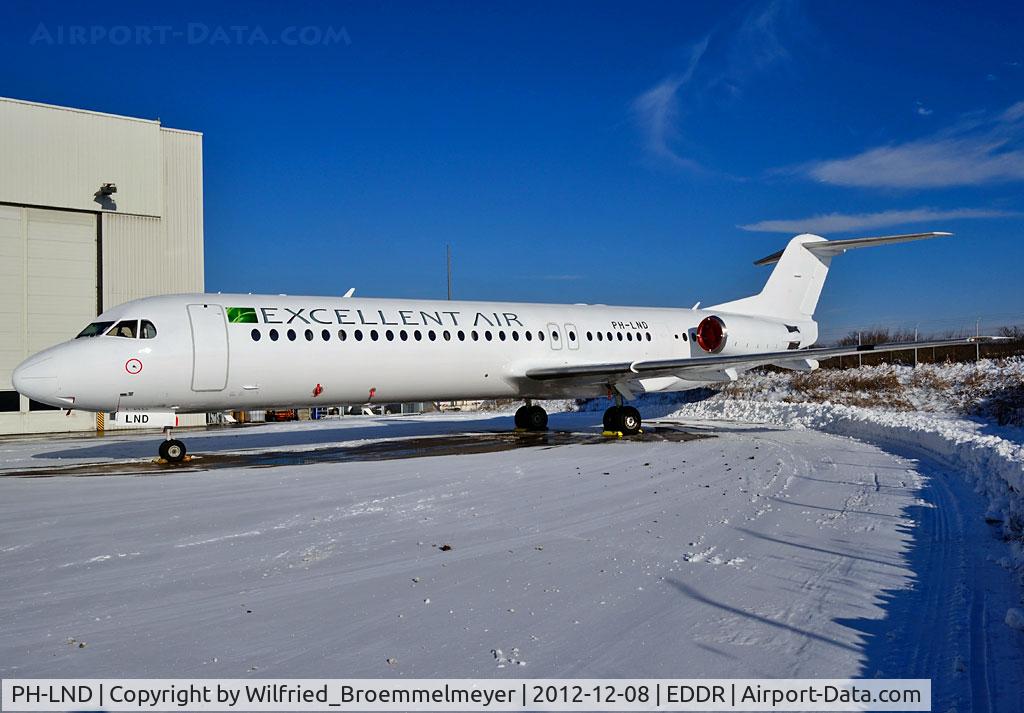 PH-LND, 1990 Fokker 100 (F-28-0100) C/N 11320, Mass Lease B.V. / will go to Excellent Air (Sweden)