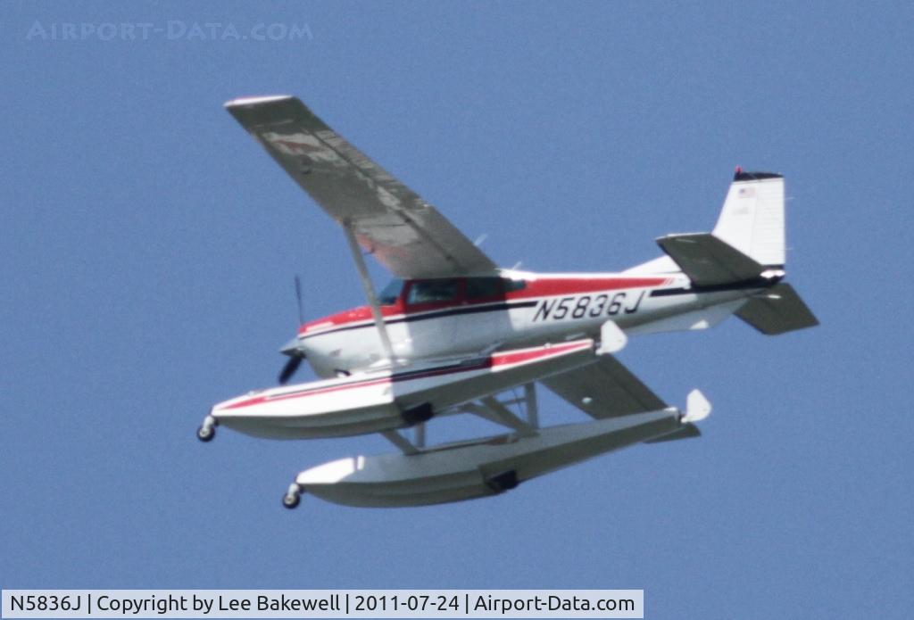 N5836J, 1970 Cessna A185E Skywagon 185 C/N 18501805, While operating in and out of Forest Lake, MN