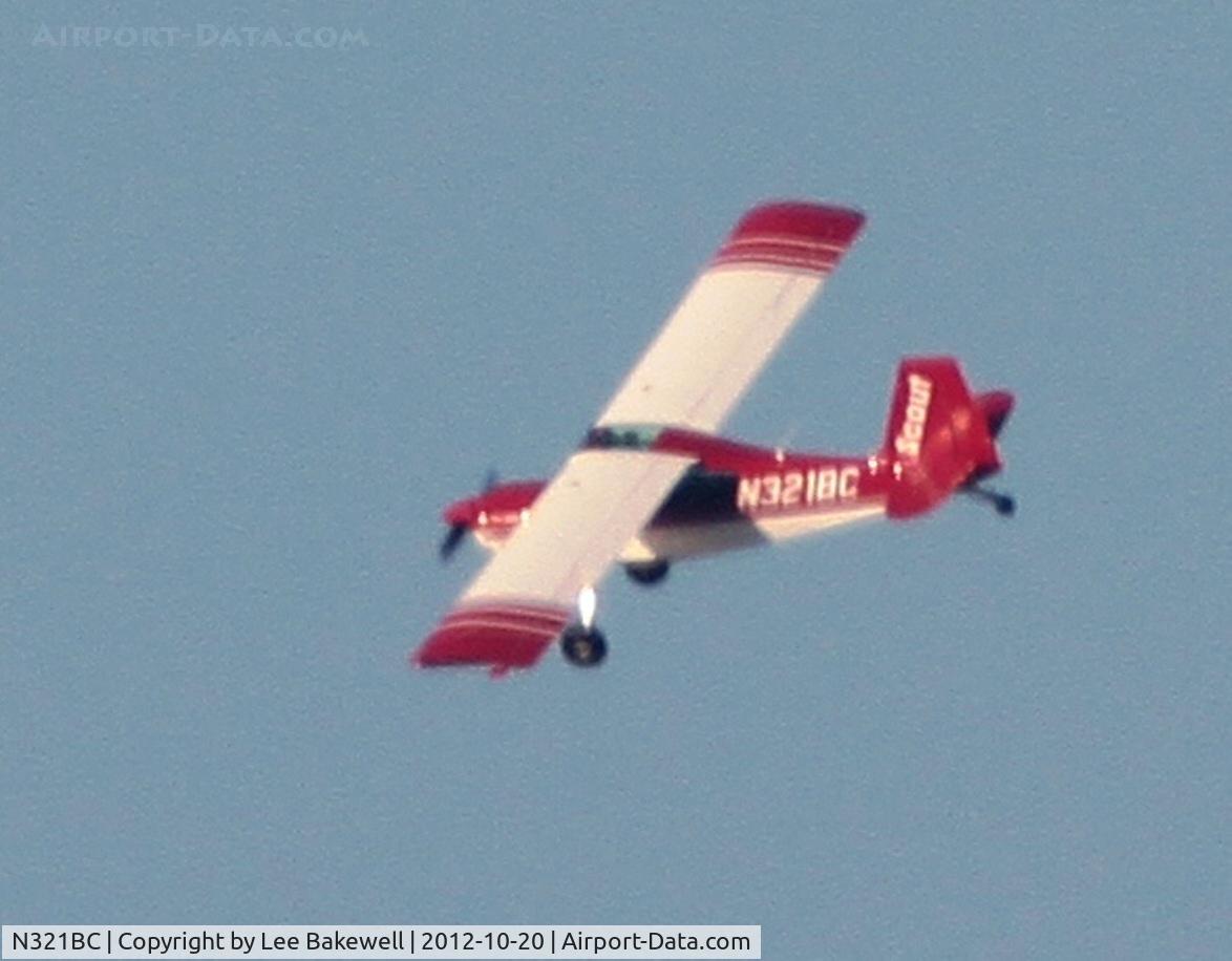 N321BC, 1994 American Champion 8GCBC Scout C/N 370-95, While operating over Forest Lake, MN
