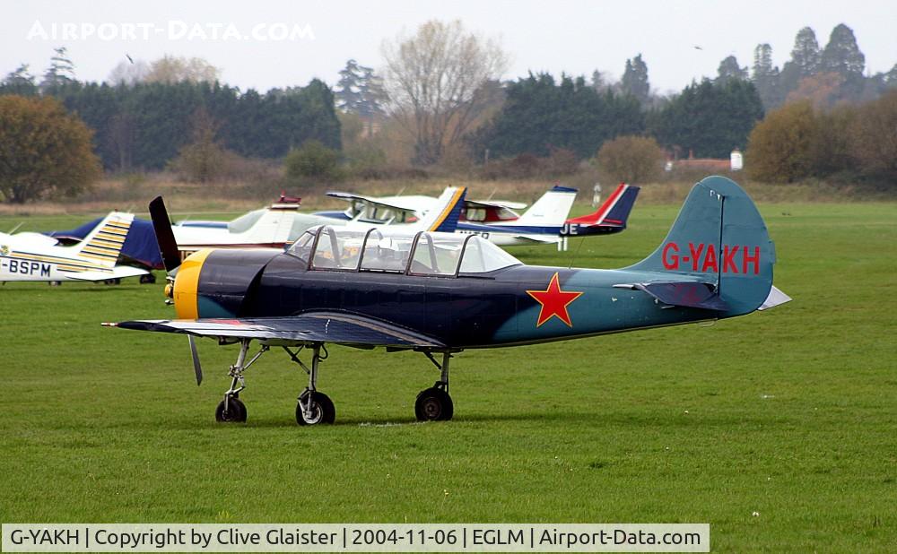 G-YAKH, 1989 Bacau Yak-52 C/N 899915, Ex: DOSAAF 102 yellow > LY-AFV > RA-01948 > G-YAKH - Originally and currently owned to, Plus 7 Minus 5 Ltd since December 2002.