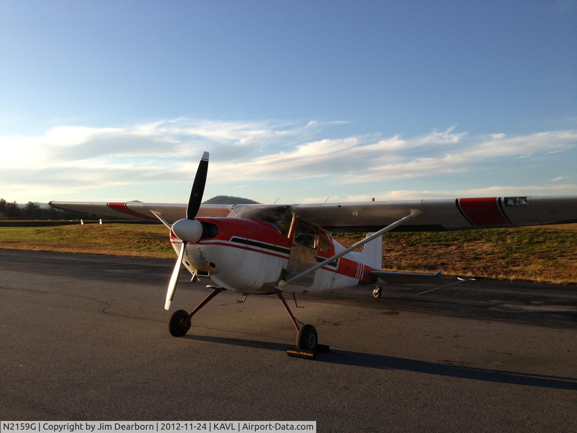 N2159G, 1958 Cessna 182A Skylane C/N 51459, First trip as a C-182A TW 'tail dragger'