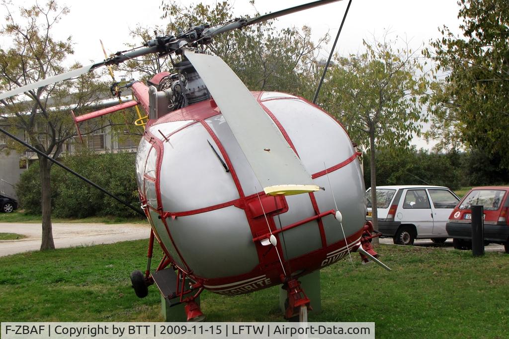 F-ZBAF, Sud SE-3160 Alouette III C/N 1075, Preserved