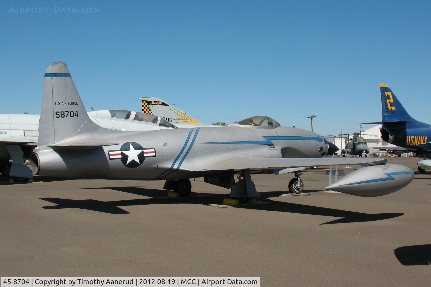 45-8704, 1946 Lockheed P-80B-1-LO Shooting Star C/N 080-1918, 1946 Lockheed P-80B-1-LO Shooting Star, c/n: 080-1918