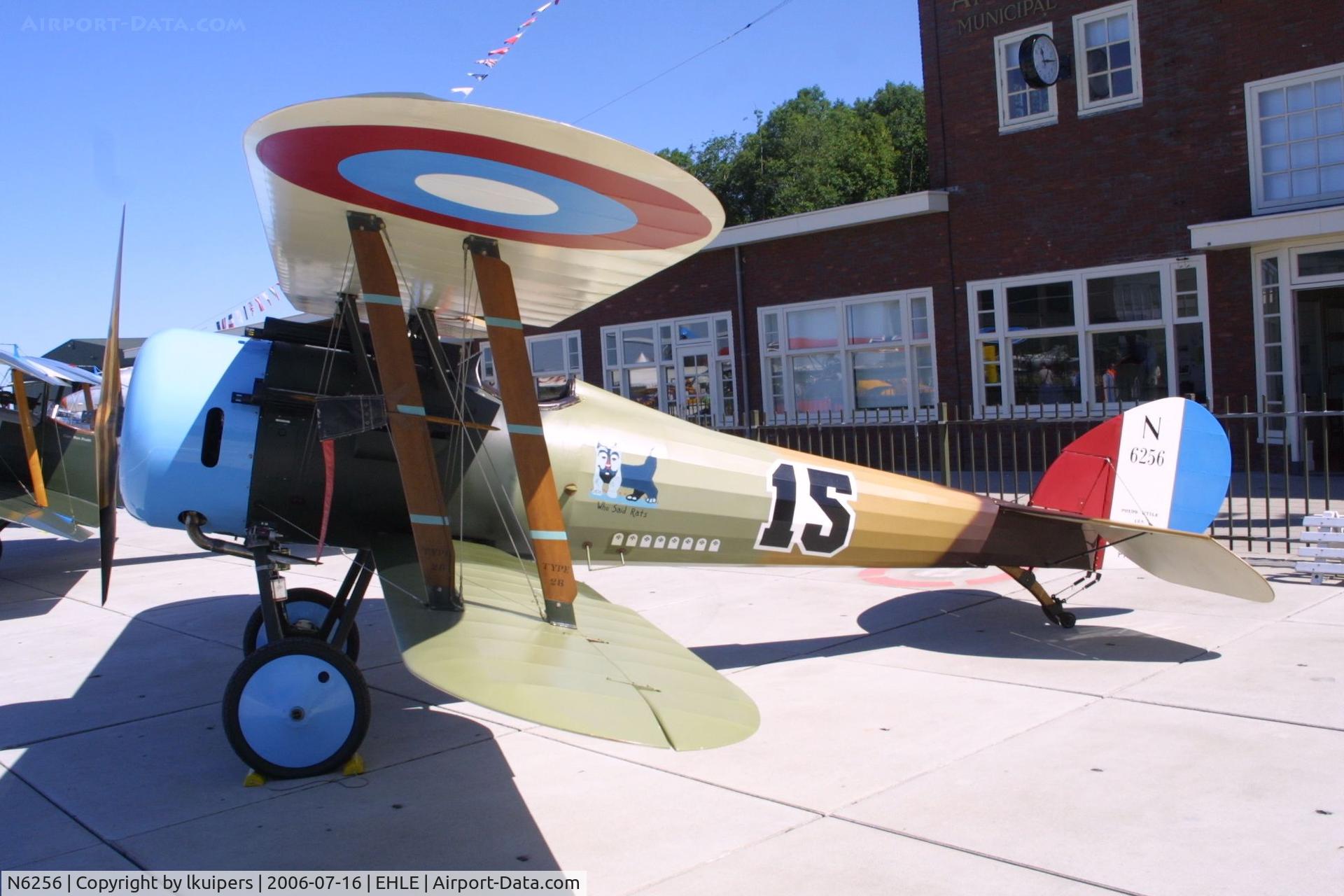 N6256, 1991 Nieuport 28 C.1 Replica C/N 1, At Aviodrome in 2006