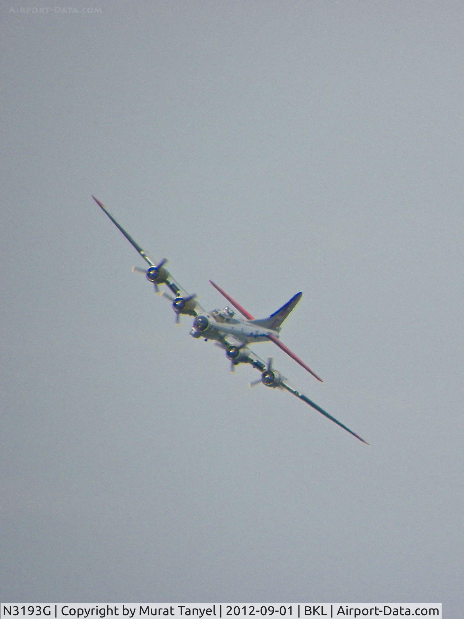 N3193G, 1944 Boeing B-17G Flying Fortress C/N 77255, @ the 2012 Cleveland National Air Show