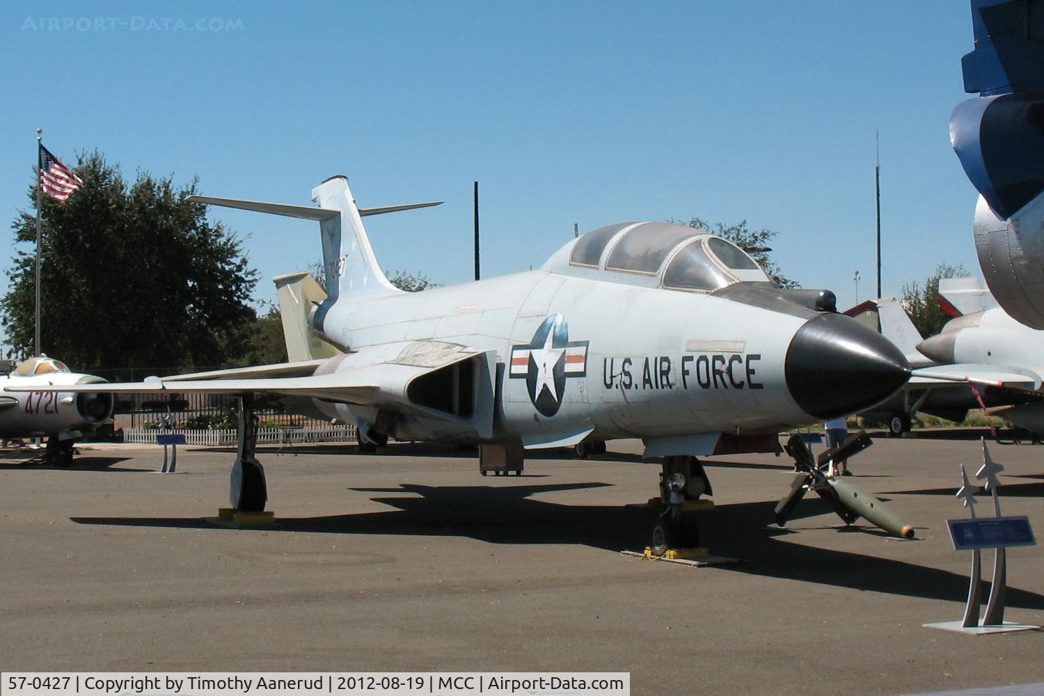 57-0427, 1957 McDonnell F-101B Voodoo C/N 605, 1957 McDonnell F-101B Voodoo, c/n: 605