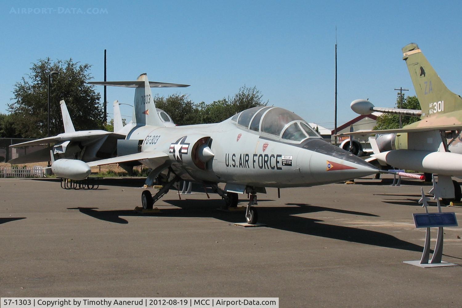 57-1303, 1957 Lockheed F-104B Starfighter C/N 283-5015, 1957 Lockheed F-104B-10-LO Starfighter, c/n: 283-5015