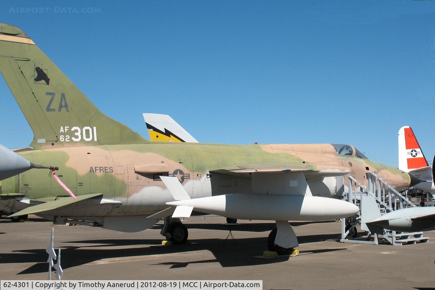 62-4301, 1962 Republic F-105D Thunderchief C/N D500, 1962 Republic F-105D Thunderchief, c/n: D500