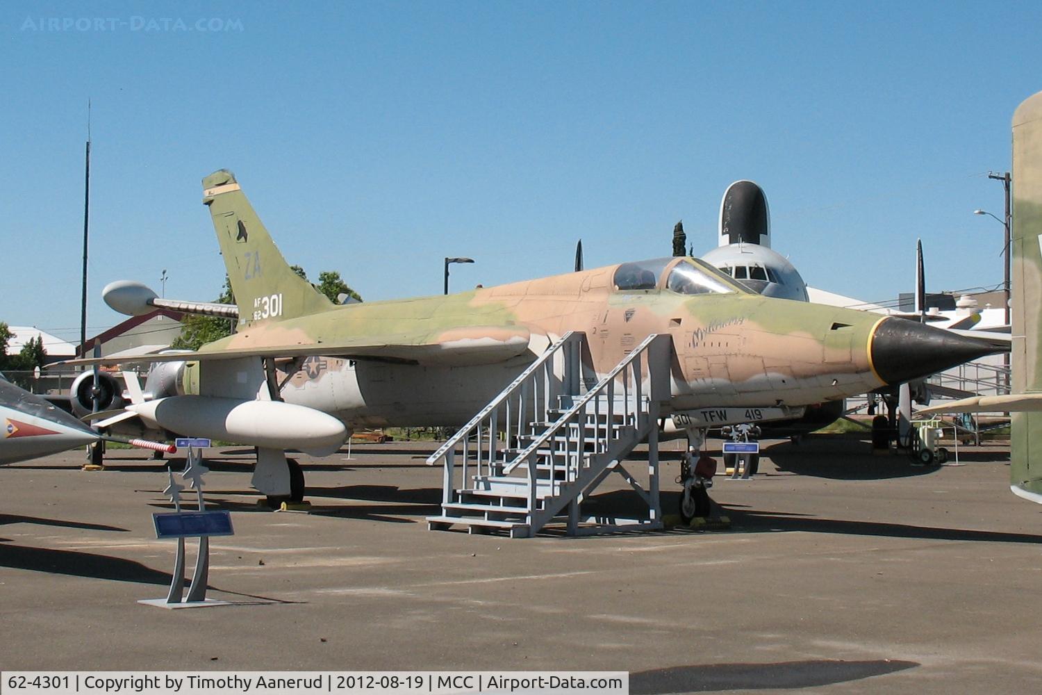 62-4301, 1962 Republic F-105D Thunderchief C/N D500, 1962 Republic F-105D Thunderchief, c/n: D500