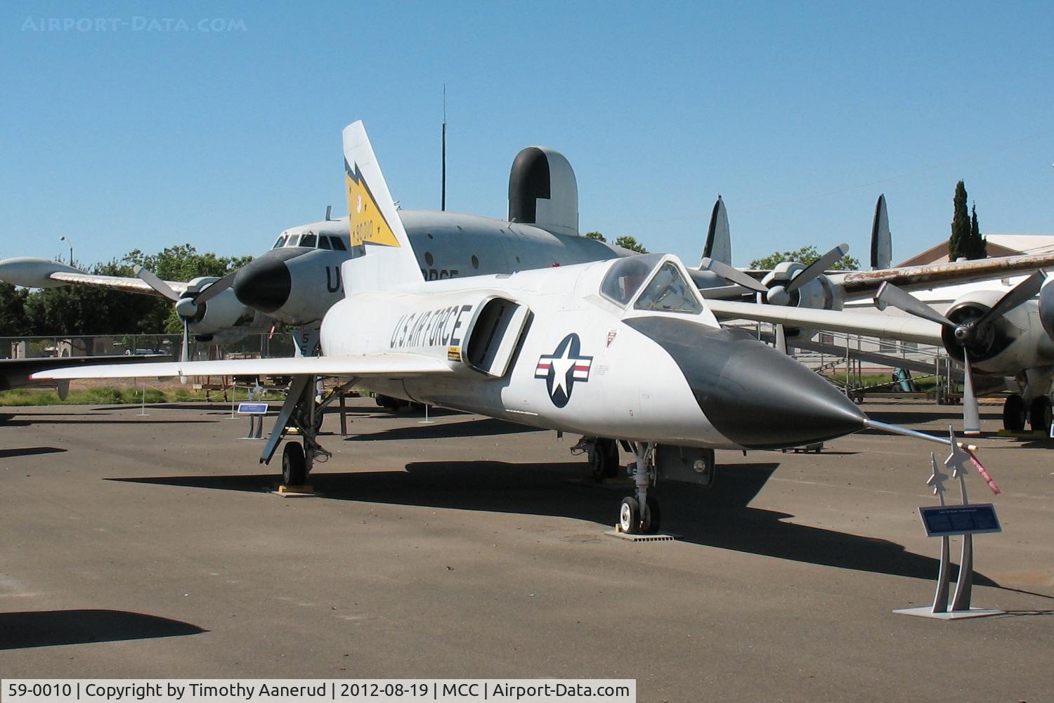 59-0010, 1959 Convair F-106A Delta Dart C/N 8-24-139, 1959 Convair F-106A Delta Dart, c/n: 8-24-139