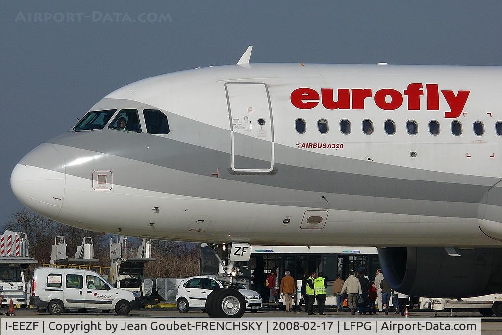 I-EEZF, 2003 Airbus A320-214 C/N 1983, EUROFLY at CDG T3
