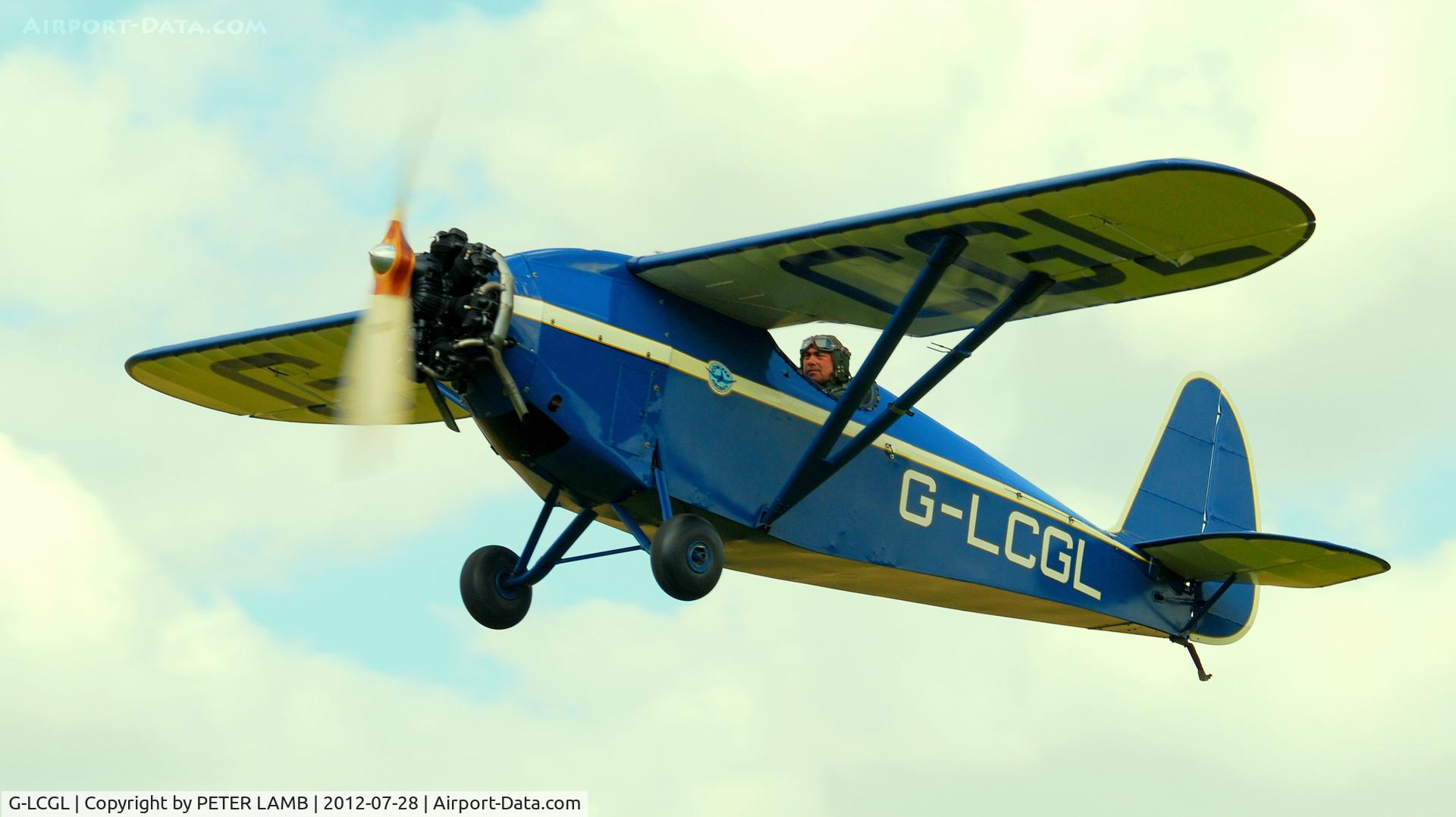 G-LCGL, 1993 Comper CLA7 Swift Replica C/N PFA 103-11089, PHOTO TAKEN AT BREIGHTON E.YORKS