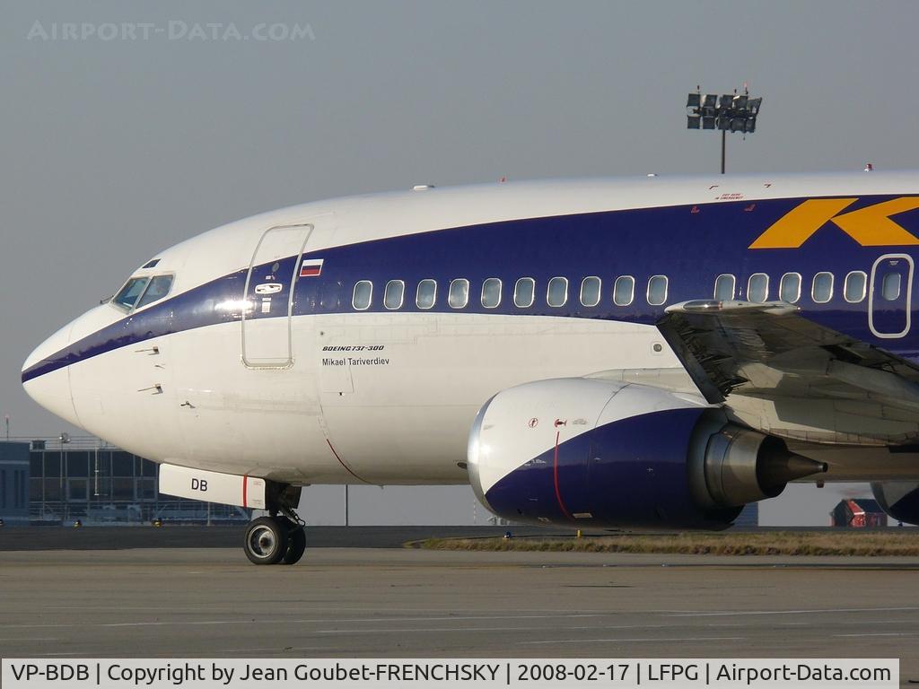 VP-BDB, 1985 Boeing 737-301 C/N 23261, KNI [KD] KD Avia