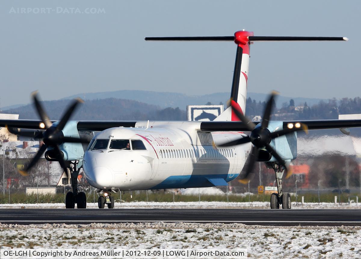 OE-LGH, 2002 De Havilland Canada DHC-8-402Q Dash 8 C/N 4075, Now only with 