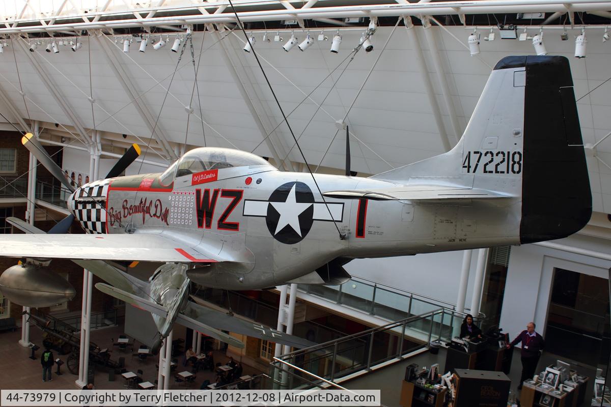 44-73979, North American P-51D Mustang C/N 122-40519, North American P-51D Mustang, c/n: 122-40519 at IWM Lambeth