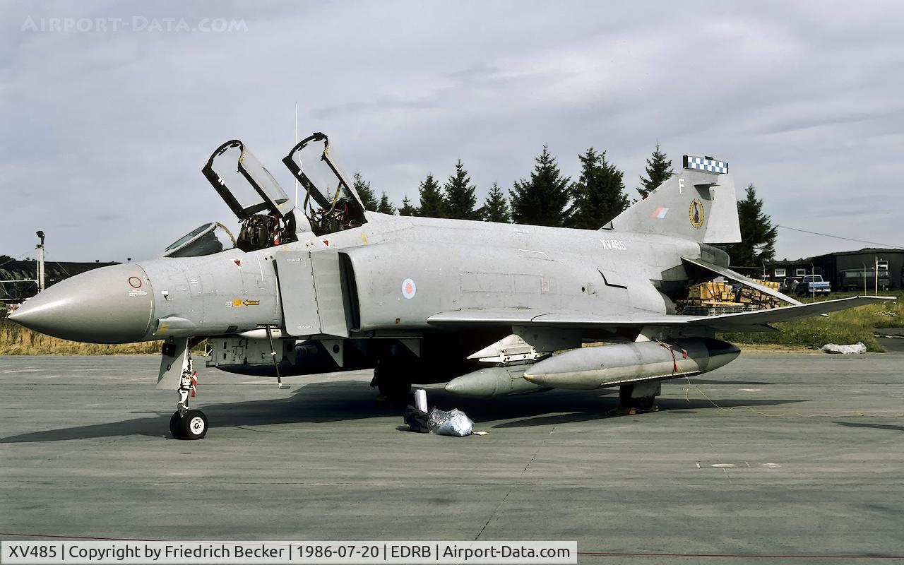 XV485, 1969 McDonnell Douglas Phantom FGR2 C/N 3377, static display