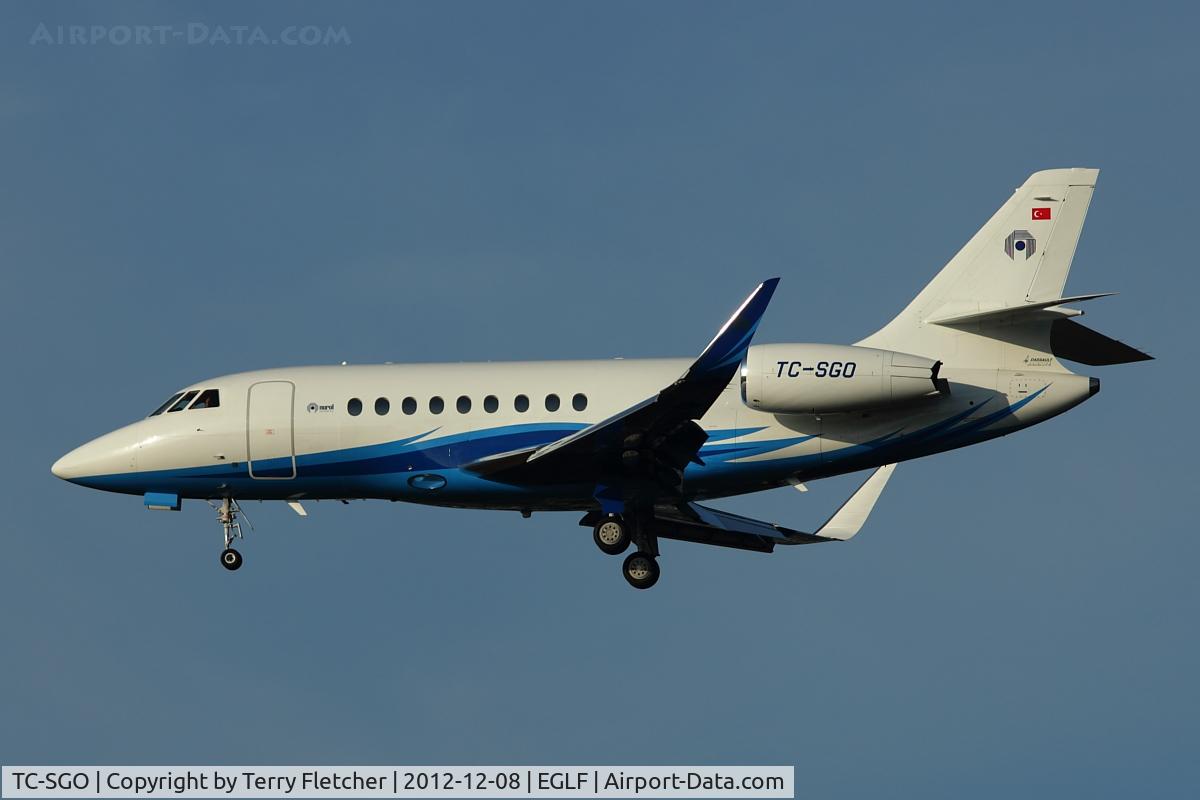 TC-SGO, 2009 Dassault Falcon 2000EX C/N 180, 2009 Dassault Falcon 2000EX, c/n: 180