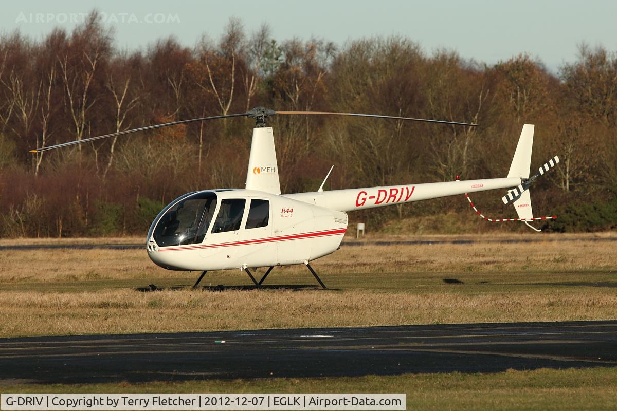 G-DRIV, 2003 Robinson R44 Raven II C/N 10126, 2003 Robinson R44 II, c/n: 10126