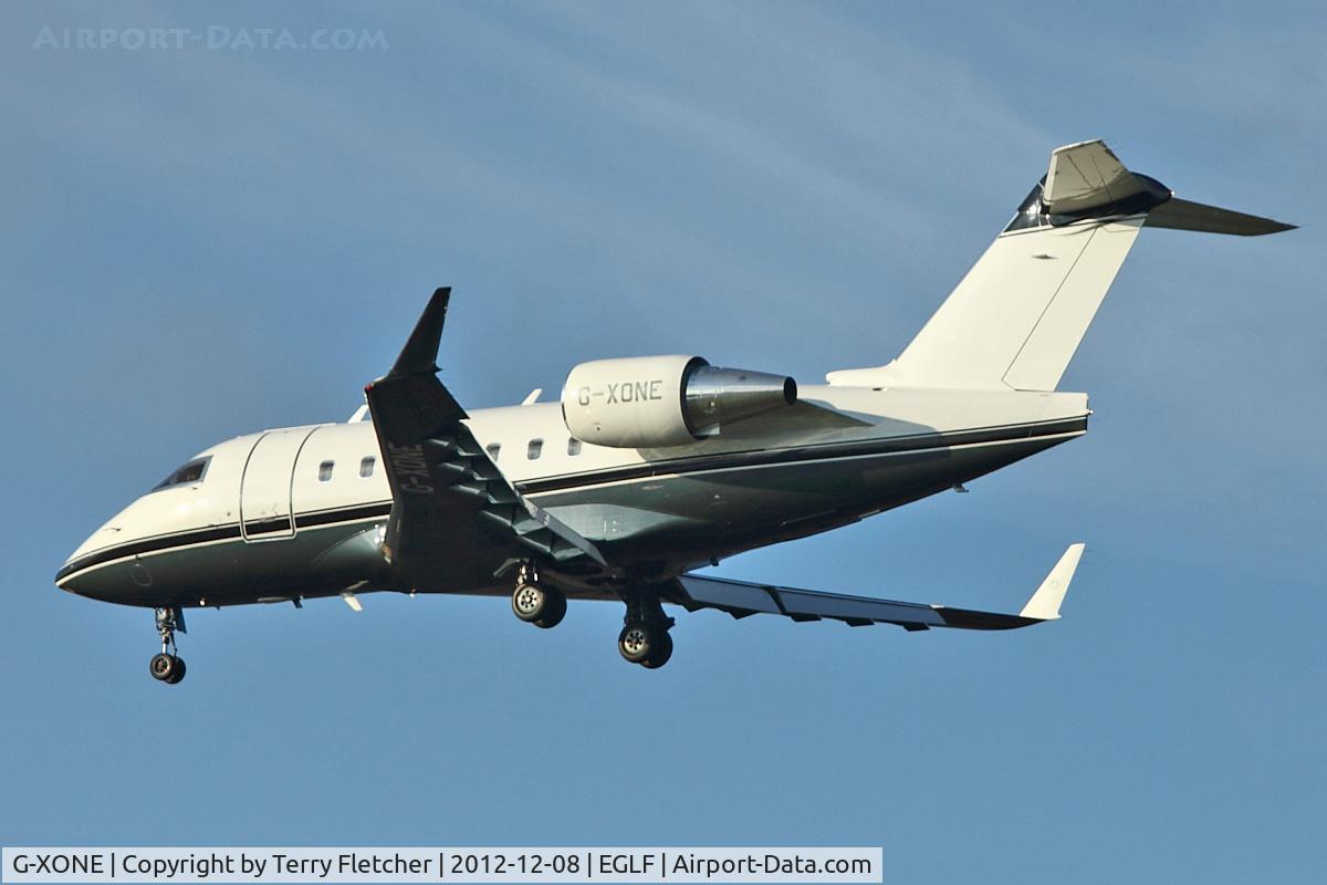 G-XONE, 1999 Bombardier Challenger 604 (CL-600-2B16) C/N 5426, 1999 Canadair CL-600-2B16 Challenger 604, c/n: 5426