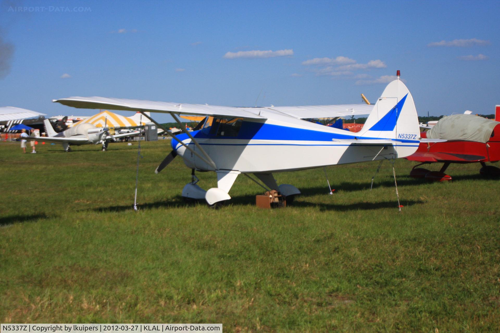 N5337Z, 1961 Piper PA-22-108 Colt C/N 22-9047, At Sun 'n Fun 2012