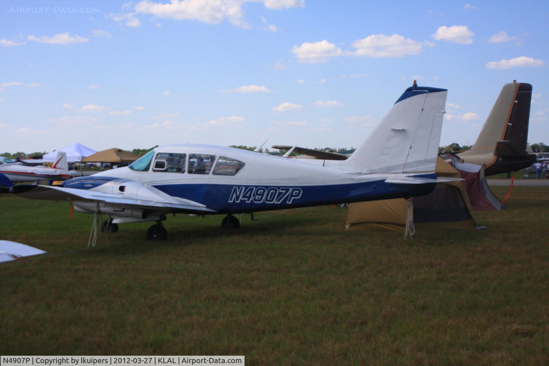 N4907P, 1961 Piper PA-23-250 Aztec C/N 27-498, At Sun'n Fun 2012
