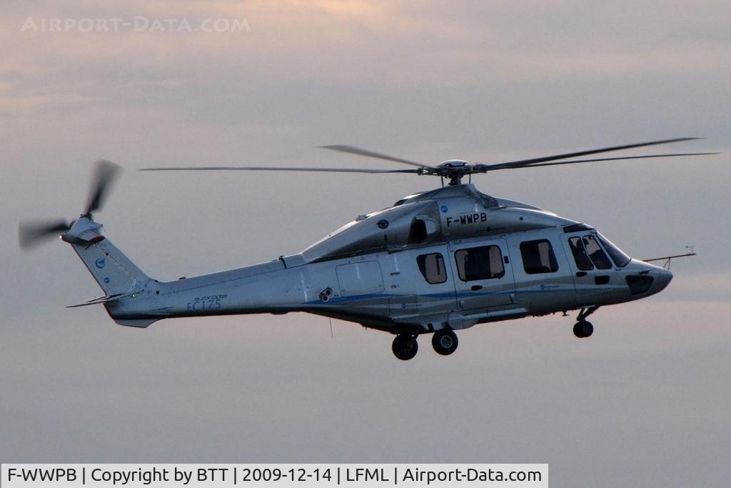 F-WWPB, Eurocopter EC-175 C/N PT001, One of her first flying test