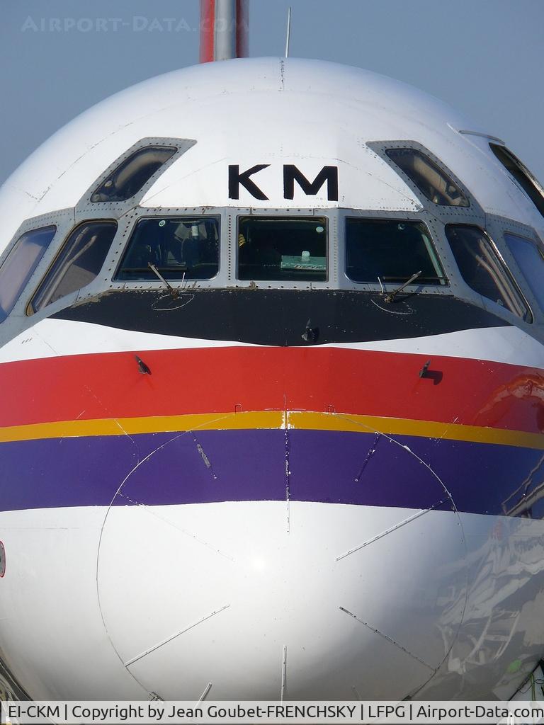 EI-CKM, 1989 McDonnell Douglas MD-83 (DC-9-83) C/N 49792, MERIDIANA at CDG T3