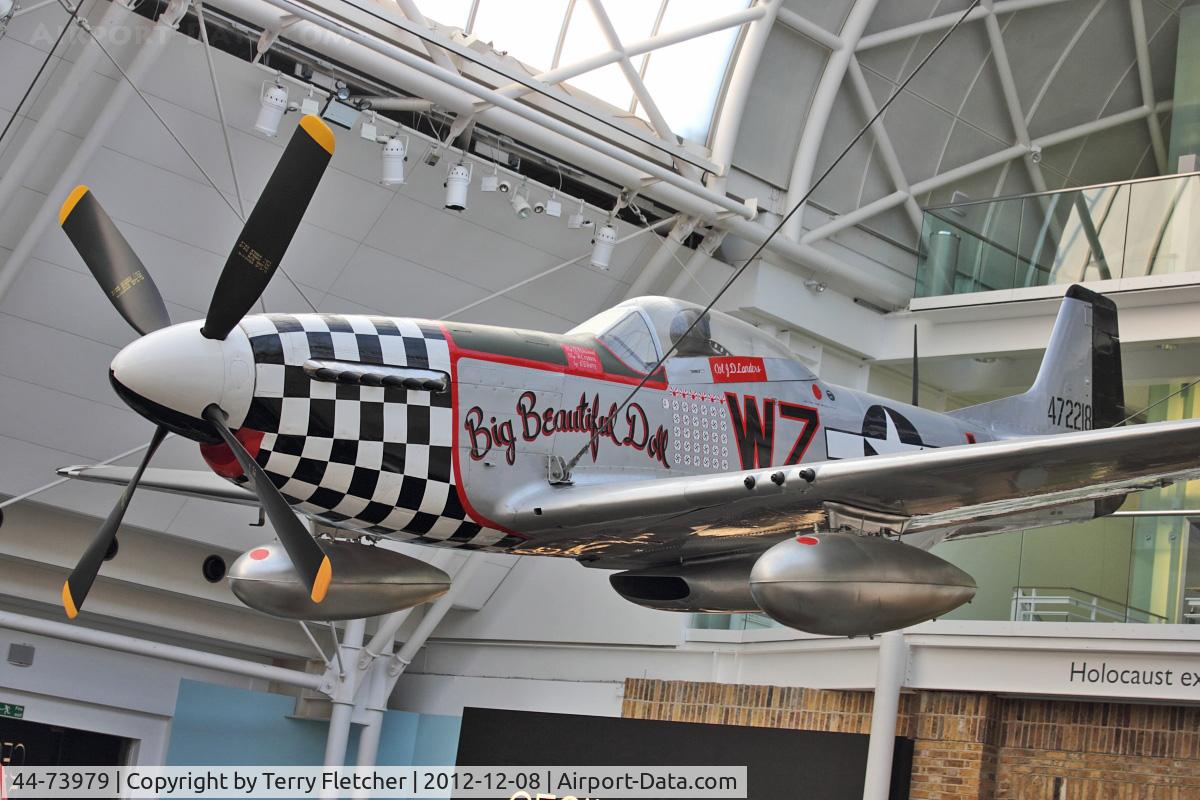 44-73979, North American P-51D Mustang C/N 122-40519, North American P-51D Mustang, c/n: 122-40519 at IWM Lambeth