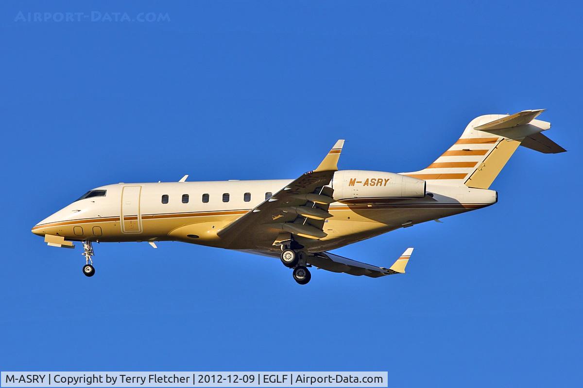 M-ASRY, 2006 Bombardier Challenger 300 (BD-100-1A10) C/N 20137, 2006 Bombardier BD-100-1A10 Challenger 300, c/n: 20137