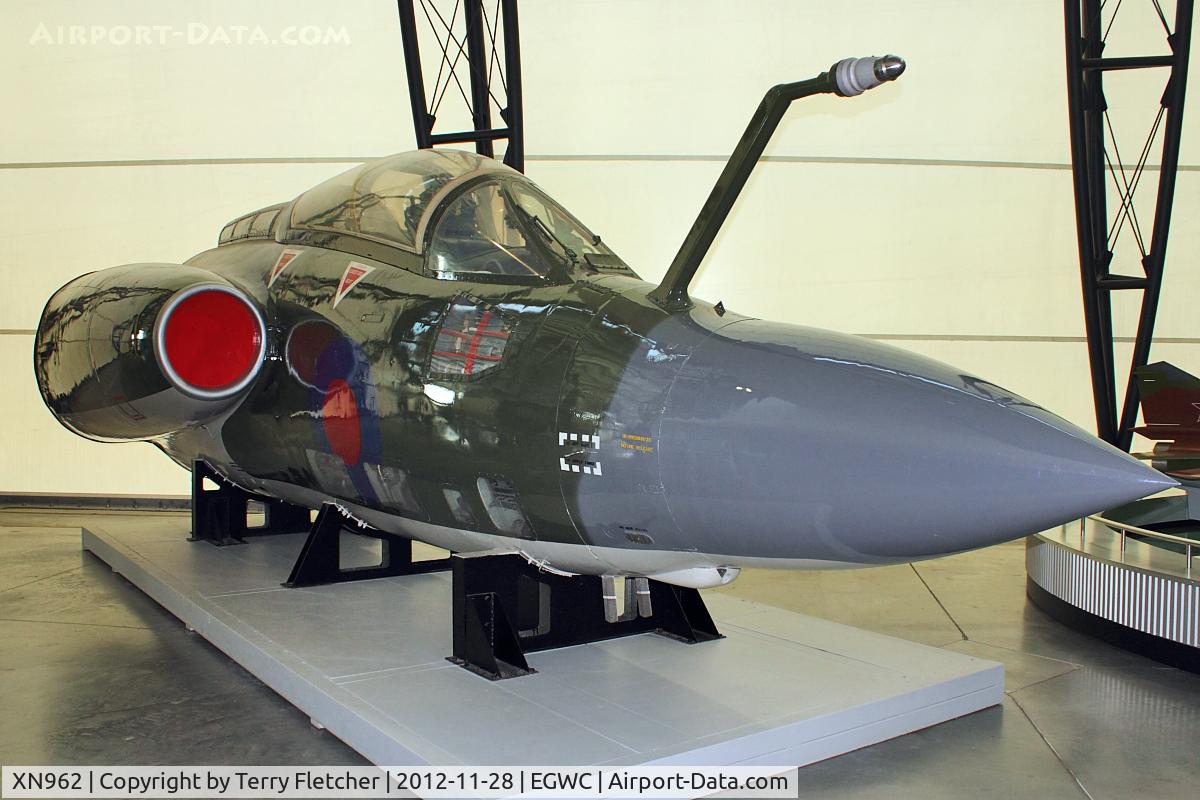XN962, 1963 Blackburn Buccaneer S.1 C/N B3-17-62, Nose section of Blackburn Buccaneer S.1, c/n: B3-17-62