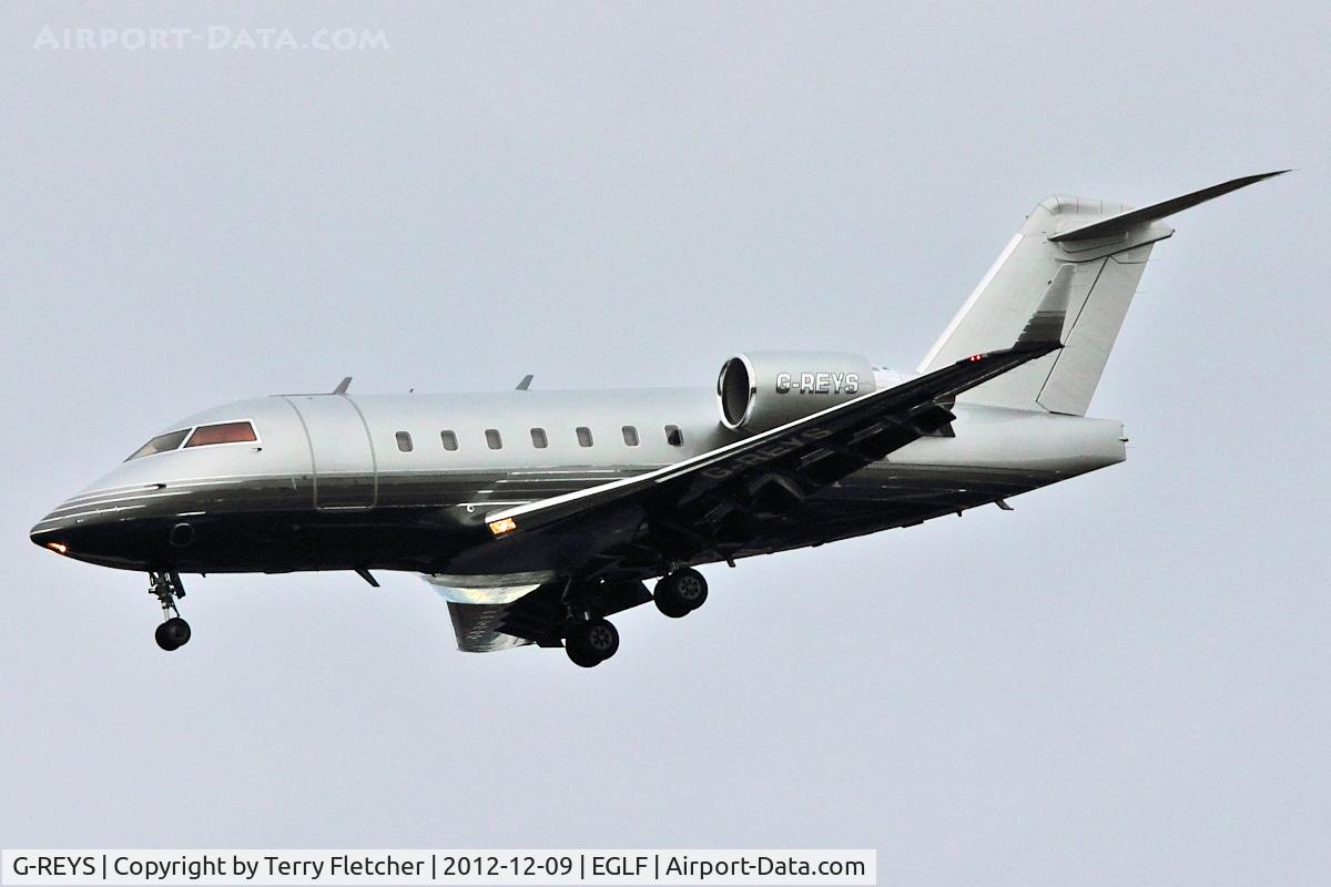 G-REYS, 2000 Bombardier Challenger 604 (CL-600-2B16) C/N 5467, 2000 Canadair CL-600-2B16 Challenger 604, c/n: 5467