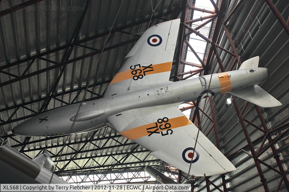 XL568, 1958 Hawker Hunter T.7A C/N 41H-693719, Hawker Hunter T.7A, c/n: 41H-693719