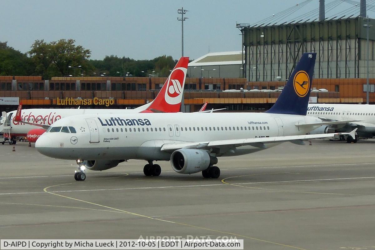 D-AIPD, 1989 Airbus A320-211 C/N 0072, At Tegel