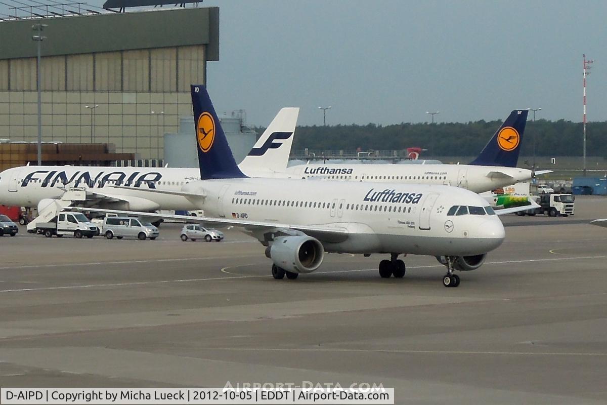D-AIPD, 1989 Airbus A320-211 C/N 0072, At Tegel