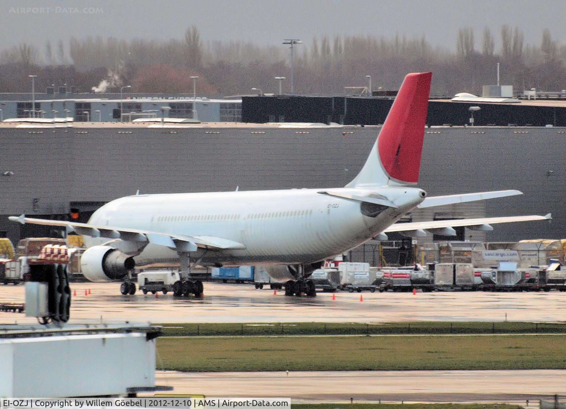 EI-OZJ, 1996 Airbus A300B4-622R C/N 770, Loading on the Cargo gate of Schiphol Airport