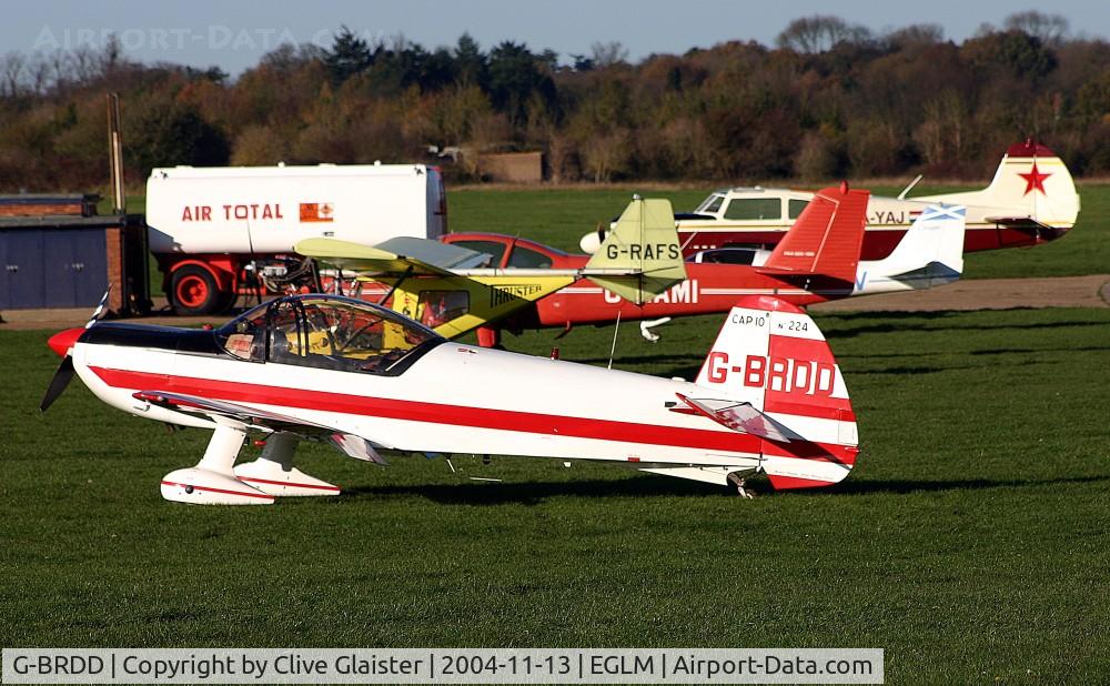 G-BRDD, 1988 Mudry CAP-10B C/N 224, Originally and currently in private hands since August 1988